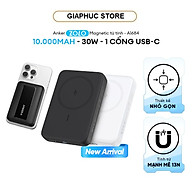 Sạc dự phòng Anker Zolo A1684 10000mAh 30W sạc không dây tối đa 7.5W - GiaPhucStore | Hàng Chính Hãng