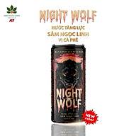 Nước Tăng Lực Vị Cafe Night Wolf Lon Lẻ 245 Ml thumbnail