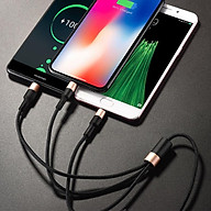Dây Cáp Sạc 3 in 1 HOCO X26 Hàng chính hãng