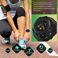 Đồng hồ đeo tay kỹ thuật sô đếm bước đi lượng calo khoảng cách cho iOS và thumbnail