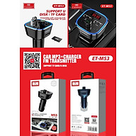 Tẩu Sạc Bluetooth Earldom M53  Hàng Chính Hãng