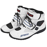 Soft Motorcycle Boots Biker Waterproof Speed Motorboats Men Motocross Boots Non-slip Motorcycle Shoes thumbnail