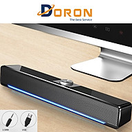 Loa Vi Tính V196 Bản Nâng Cấp - Bass Êm, Âm Thanh Siêu Trầm - Công Suất 6W - Hàng Chính Hãng