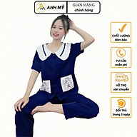 Đồ bộ mặc nhà pijama nữ A ANH MỸ - lụa MANGO - CỘC - DÀI MGTN01 thumbnail