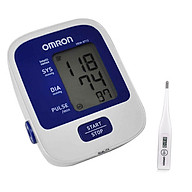 Máy Đo Huyết Áp Bắp Tay Omron HEM 8712 + Tặng 1 Nhiệt Kế Điện Tử Omron MC-246 - Thương Hiệu Số 1 Thế Giới