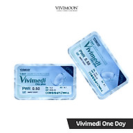 Kính Áp Tròng Trong Suốt Cho Mắt Thở 1 Ngày VIVIMOON Vivimedi One Day thumbnail