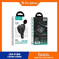Tẩu Sạc trên Xe Hơi Ô tô HOCO Z34 Sạc Nhanh 3.0A hàng chính hãng