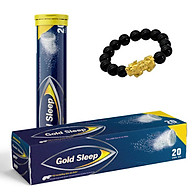 Viên Sủi Gold Sleep Hỗ Trợ Tạo Giấc Ngủ Ngon, Tặng Kèm Vòng Tay Tỳ Hưu thumbnail