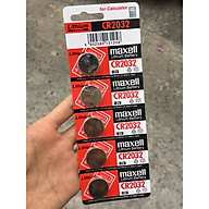 Pin CR2032 Maxell Lithium 3V vỉ 5 viên