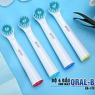 Cho máy Oral B, Bộ 4 đầu bàn đánh răng chải điện Dan House EB-17C thumbnail