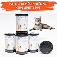 Thức Ăn Ướt Pate Cho Mèo, Pate Mèo KingsPet Lon 380g thumbnail