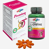 Thực phẩm chức năng Premium L-CYSTINE - Chống oxy hóa, trắng da, mờ thâm nám - Lọ 120 viên nang mềm thumbnail