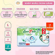 Tã dán người lớn SunMate mới size M18/L18/XL18 + 2 miếng