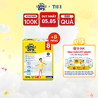 Tã quần UniDry Siêu khô thoáng gói Jumbo mới size XXL