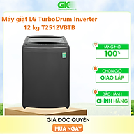 Máy giặt LG TurboDrum Inverter 12 kg T2512VBTB - HÀNG CHÍNH HÃNG - CHỈ GIAO HCM