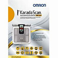 Máy cân đo lượng mỡ cơ thể Omron HBF-375 đo tuổi sinh học, lượng mỡ dưới da và tỷ lệ cơ xương