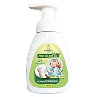 Nước Rửa Bình Sữa Gốc Thực Vật Peace Mass Với Thiết Kế Chai Tạo Bọt Tiết Kiệm Hơn Không Mùi và Công Nghệ Enzyme Giúp Làm Sạch Nhanh Bình Sữa, Dụng Cụ Ăn Uống, Đồ Chơi Nhựa Của Trẻ  (Thuộc nhóm Sản phẩm Lành tính / Hữu cơ) 250ml