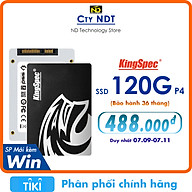 Ổ cứng SSD KingSpec 120GB P4-120 đã gồm Windows 10 - Hàng Chính Hãng thumbnail