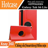 Case bao da Galaxy Tab S6 Lite 2022 / 2020 10.4 inch (SM - P615 / P610) xoay 360 độ chống sốc hiệu HOTCASE (thiết kế siêu mỏng, gập nhiều tư thế, tản nhiệt tốt) - hàng nhập khẩu