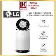 Máy lọc không khí LG Puricare 360 Alpha 1 tầng 61.2㎡ (SafePlus) AS65GDWH0 - Hàng chính hãng