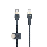 Cáp sạc USB-C to Lightning BOOST CHARGE PRO Flex Belkin vỏ silicone bọc dù thumbnail