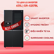 Tủ lạnh LG Inverter 635 lít GR-X257BL - Hàng Chính Hãng (Chỉ giao HCM)
