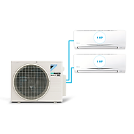Hệ Thống Máy lạnh Multi S Daikin Inverter 2.0HP + 02 Dàn lạnh 1.0HP MKC50RVMV/CTKC25RVMV+CTKC25RVMV - Hàng Chính Hãng- Chỉ giao tại HCM
