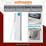 Bút cảm ứng hỗ trợ tì tay, siêu mượt cho iPad đời 2018 trở lên hiệu Nillkin iSketch S3 cho iPad Air Pro 11 12.9 13 Air 4 5 6 2018 10.2 - Hàng nhập khẩu