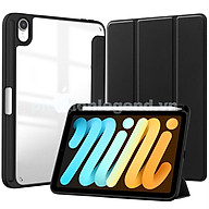 Bao da dành cho iPad Mini 7 Clear Folio hiệu Mutural lưng trong chống sốc - Hàng chính hãng