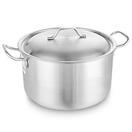 Nồi Luộc Gà Inox Loại To Size 36cm Dùng Mọi Bếp - Hàng Chính Hãng