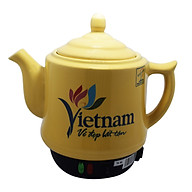 Ấm sắc thuốc Trường An TA68 Vàng - Hàng chính hãng - Gốm sứ cao cấp - Điện gia dụng - Siêu thuốc - Siêu điện - Ấm sắc thuốc bằng điện - Dụng cụ nấu thuốc -Hàng Việt Nam chất lượng cao