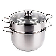 BỘ NỒI XỬNG HẤP 28CM, DÙNG ĐƯỢC BẾP TỪ