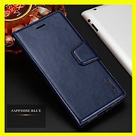 Bao da dạng ví cho iPhone 13 hiệu Hanman, DaDa có quai cài có ngăn để thẻ ATM và để tiền, bao da may viền - Hàng nhập khẩu