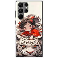 Ốp lưng cho Samsung S21 FE - S23 - S23 Plus - S23 Ultra - S24 - S24 Ultra - Cô Bé Và Hổ Trắng - Hàng Chính Hãng