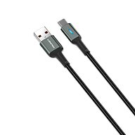 Cáp sạc siêu nhanh & truyền dữ liệu tốc độ cao Volwatt GE-B011-AC USB-A to Type-C - Hàng Chính Hãng