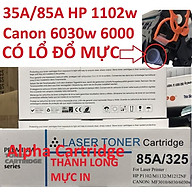 Hộp mực dành cho máy in Canon LBP 6030/ 6030w HP P1102 / 1102w Hàng chính hãng Alpha Cartridge