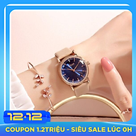 Đồng hồ nữ Julius Hàn Quốc JA-1012 dây da thumbnail