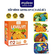 Đồ Chơi Xếp Hình 7 cấp độ Mideer puzzles Level Up 2 Animal Đồ chơi phát triển cho bé