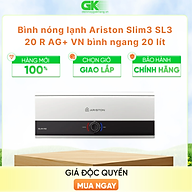 MÁY NÓNG TẮM GIÁN TIẾP ARISTON 20 LÍT SLIM3 20 R AG+ VN - HÀNG CHÍNH HÃNG - CHỈ GIAO HCM