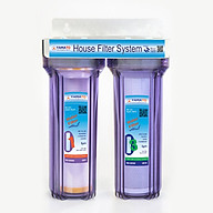 Bộ lọc nước thô đầu nguồn 2 cấp lọc 10inch Yamato YMTH10-2T