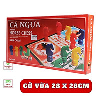 Cờ Cá Ngựa Nam Châm Cho Bé miDoctor Cực Đại Kích thước 38 x 38cm - Vỏ Hộp Màu Đỏ