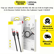 Cáp sạc dù nhanh Baseus Cafule Series 2.4A Usb to Light-ning CALKLF - hàng chính hãng