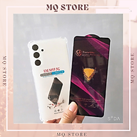 Ốp lưng và cường lực cho Samsung Galaxy M55 5G - Loại trong suốt chống sốc 4 góc ( hàng chính hãng)