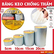 Băng Keo Chống Thấm Nhật Bản Băng Dính Chống Thấm Nước Chống Dột Mái Tôn, Dán Tường Siêu Dính Khổ 5,10,15,20 Cm