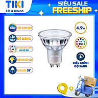 Bóng đèn rọi Master LED PHILIPS 4.9W GU10 - Thay thế hoàn hảo cho đèn Halogen truyền thống