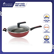 Nồi Chống Dính Forge Red Có Nắp Meyer 30cm - Thương Hiệu Mỹ, SX Thái Lan | Meyer Forge Red Saucepot 30cm