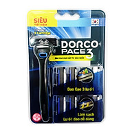 Bộ dao cạo + lưỡi Dorco 3L TRA09 - 94422 thumbnail