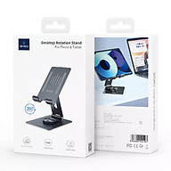 Kệ Wiwu Desktop Rotation Stand Zm106 Dành Cho Điện Thoại, Máy Tính Bảng Chân Đế Để Bàn Xoay 360 Độ - Hàng Chính Hãng
