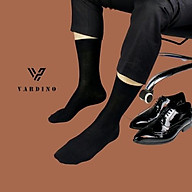 Tất cổ cao nam Vardino, vớ nam cao cổ công sở chất liệu cotton 100% cao cấp thoáng khí chống hôi chân đi giày không lộ thumbnail