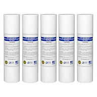 Bộ 5 Lõi lọc PP 1micron 10 inch dùng trong lọc nước